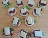 Une image de l'étape 3 de Burgers de babybel.