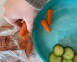 Veggies and hummus recipe step 5 photo