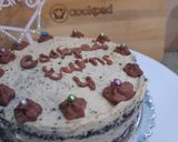 A picture of step 9 of Naked chocolate cake.