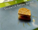 Foto langkah ke 2 dari resep Sandwich Tempe Qurma (toping madu).
