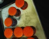 ரெட் வெல்வெட் கப் கேக்(red velvet cup cake recipe in tamil) ரெசிபி ஸ்டேப் 8 புகைப்படம்