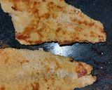Foto del paso 3 de la receta: Filet de pescado(pescadilla) empanado al horno con lacto emulsión de verdeo