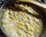 Túrós nudli recept fázis 2 fotója