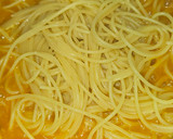 Foto del paso 4 de la receta: Espaguetis con mejillones y tomates cherry