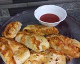 A picture of step 10 of Pizza pockets.