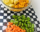 Foto del paso 1 de la receta: Chupe de Camarón con Mejillones!