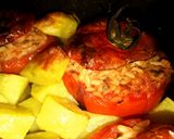 Foto del passaggio 5 della ricetta Pomodori ripieni alla Romana