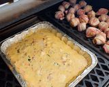 A picture of step 2 of GameDay Smoked Cheese Dip.