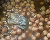 A picture of step 7 of Chole Bhature.