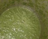 A picture of step 2 of Coriander chutney.