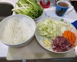 炒冬粉的食譜步驟1照片