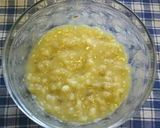 A picture of step 3 of 6 Minute Sugar-free Salted Banana Jam in the Microwave.