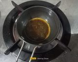 A picture of step 2 of Dalgona Candy / Honeycomb Candy.