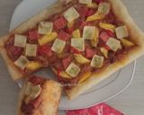 Foto langkah ke 6 dari resep Square pan Pizza tanpa ulen.