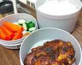 Foto langkah ke 8 dari resep Ayam bakar madu pedas manis.