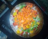 A picture of step 7 of Potatoes and Chicken Curry Pottage by Ogechukwu Mbanugo.