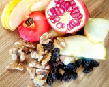Foto del paso 1 de la receta: Ensalada de rúcula, manzana y granada
