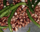 A picture of step 2 of Mirchi Techa.
