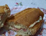 Foto del paso 7 de la receta: Pan relleno con queso crema, jamón, etc