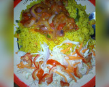 A picture of step 7 of Tumeric jollof rice.