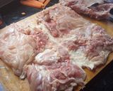 Foto del paso 2 de la receta: Pollo relleno al horno en papel aluminio