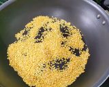 A picture of step 1 of Yellow lentils Rice Khichudi.