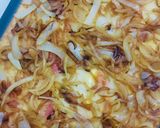 Foto del paso 10 de la receta: FAINÁ RELLENA DE JAMÓN Y QUESO 🍕🍖🧅🧀🍕 (en licuadora) 🍕🍖🧀🍕🧅🍕