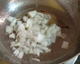 A picture of step 3 of Chana Masala Biryani.