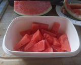 Foto del paso 1 de la receta 322. Crema de manzana y sandía