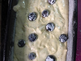 Budín de manzana y arándanos sin gluten