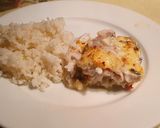 Foto del paso 7 de la receta: Merluza al roquefort con arroz blanco