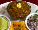 A picture of step 12 of Pav Bhaji.