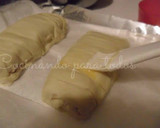 Foto del paso 5 de la receta: Mini trenza de hojaldre con tres sabores