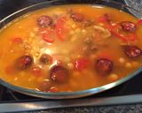 Foto del paso 8 de la receta Arroz al horno con setas y chorizo improvisado