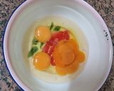 Foto del paso 3 de la receta Tortilla de coliflor rellena de queso 🧀