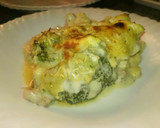 Foto del paso 14 de la receta: Brócoli y coliflor con bechamel, huevo y pavo