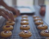 A picture of step 11 of Strawberry Jam Butter Cookies (Spritz Cookies).
