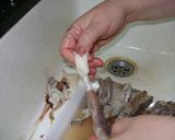 Foto del paso 2 de la receta: Calamares (3 formas de hacerlos) como limpiarlos