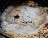 A picture of step 3 of Milk Upma.