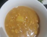 A picture of step 3 of Ragda patties.
