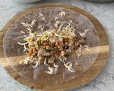A picture of step 3 of Steamed Rice Noodle Roll.