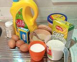 A picture of step 1 of Atta mark & Corn flour 🍰.