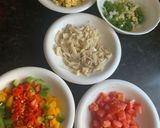 A picture of step 1 of Vegan Caribbean Bowl (Ackee N Jackfruit, Callaloo, Plantain).