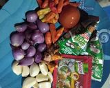Foto langkah ke 3 dari resep Sayur Daun Singkong Santan.