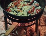 A picture of step 6 of Pollo al disco.