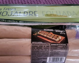 Foto del paso 1 de la receta: Bratwurst con mostaza y miel en hojaldre
