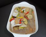 Foto langkah ke 3 dari resep 🐟 Ikan Tim Gurih dengan Sentuhan Ikan Asin 🥢✨Jesslyn Orlane.