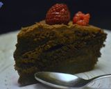 Foto del paso 1 de la receta Tarta rápida de chocolate con frosting de chocolate y queso