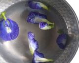 Foto langkah ke 2 dari resep Blue Tea, Teh Bunga Telang.