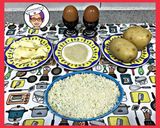 Foto del paso 1 de la receta Suflé de patatas con parmesano
